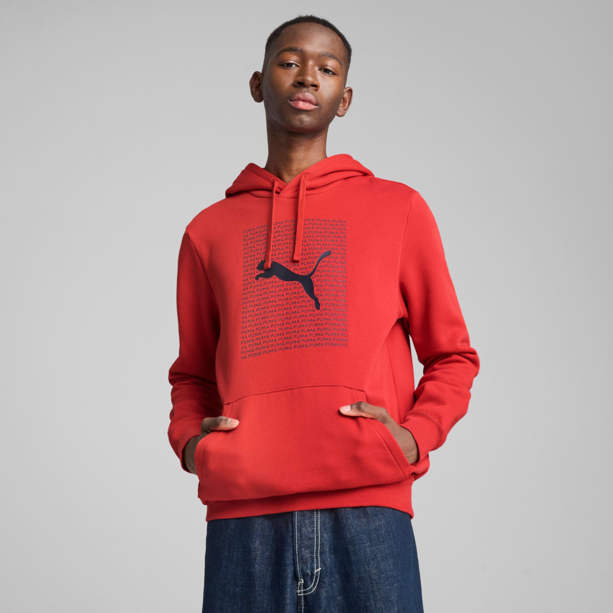 Essentials Logo Lab Hoodie Men PUMA