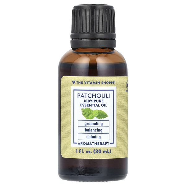 100% Pure Essential Oil, Patchouli , 1 fl oz (30 ml) The Vitamin Shoppe