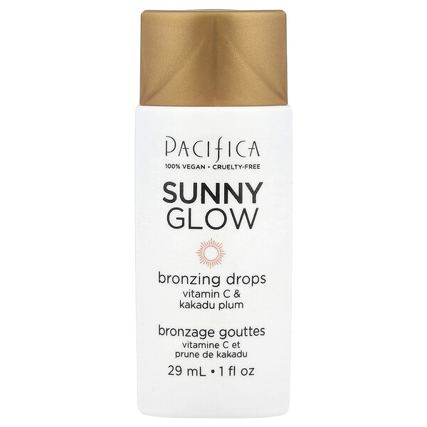 Sunny Glow, Bronzing Drops, 1 fl oz (29 ml) Pacifica