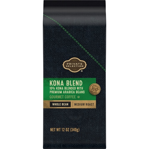 Кофе в зёрнах Kona Blend 340 г (10% Kona, 100% арабика, средняя обжарка) Private Selection