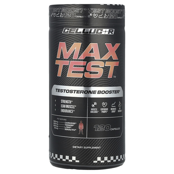 Max Test™, Testosterone Booster, 120 Capsules C4 / Cellucor