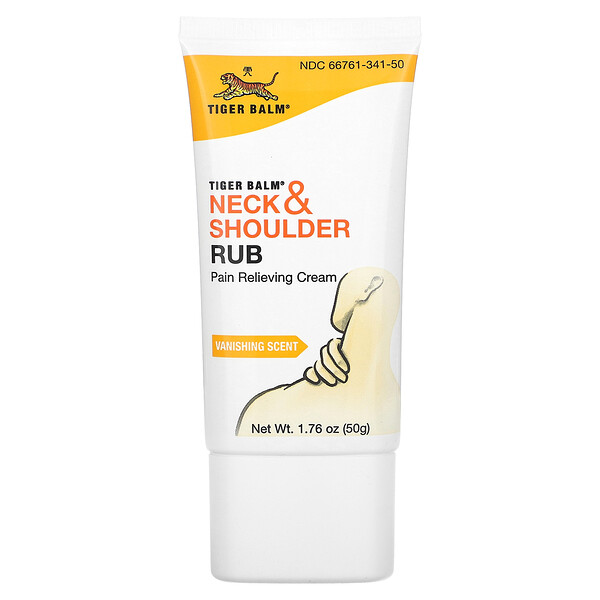 Крем для шеи и плеч, Обезболивающий, не жирный, 50 г Tiger Balm