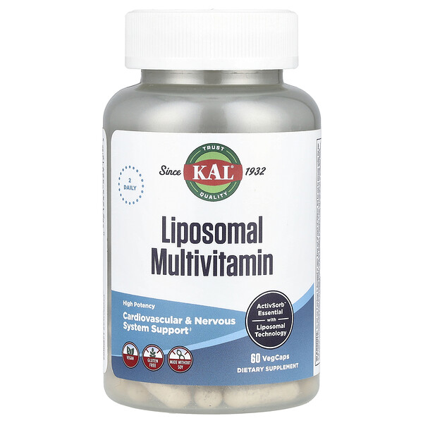 Liposomal Multivitamin , 60 VegCaps KAL