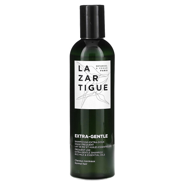 Extra-Gentle Shampoo, Normal Hair, 8.5 fl oz (250 ml) Lazartigue