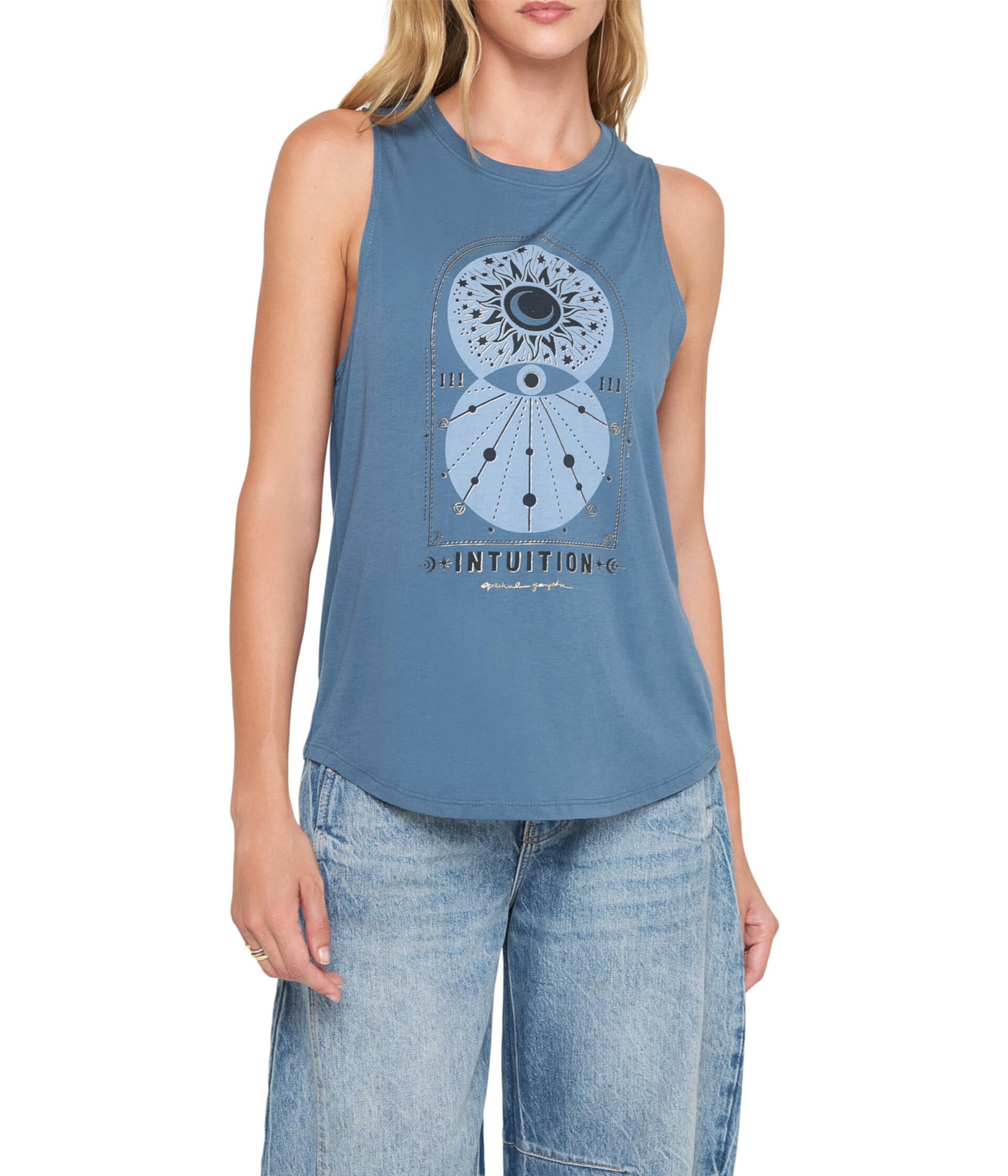 Intuition Jade Muscle Tank Spiritual Gangster