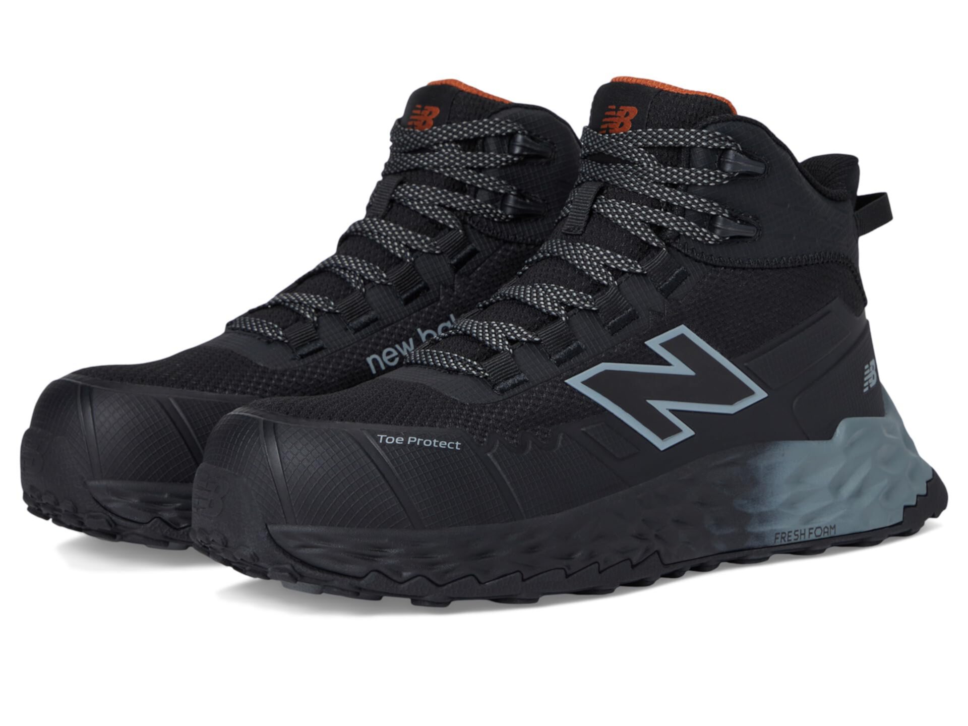 Рабочие кроссовки New Balance Cremorne Fresh Foam Mid с композитным носком и защитой New Balance Work & Safety