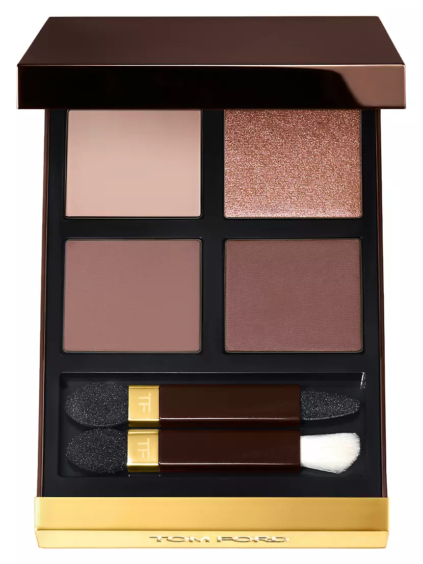 Палитра теней для век Eye Color Quad, 4 оттенка, 10 гр, от матовых до сияющих Tom Ford