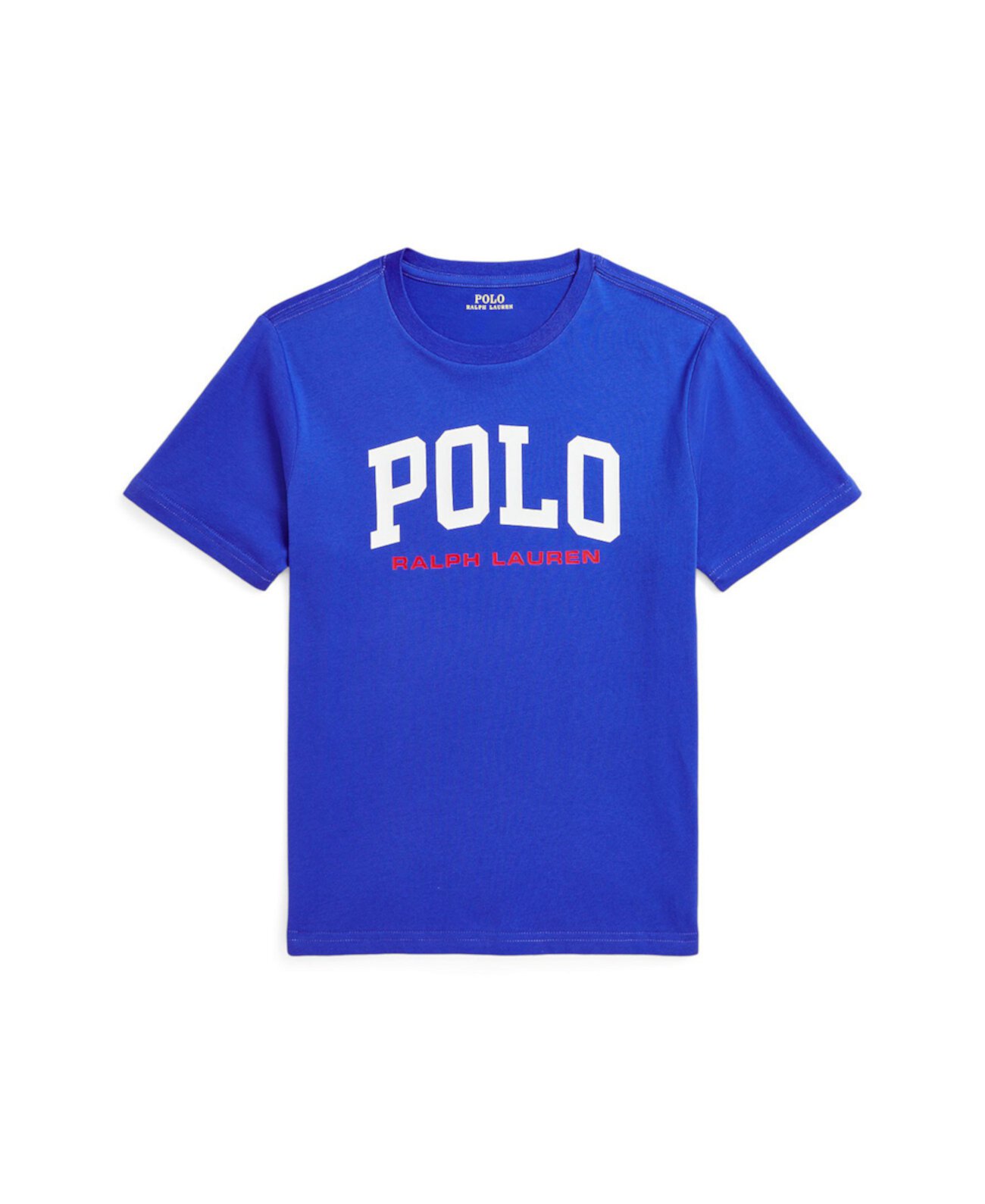 Big Boys Logo Cotton Jersey Tee Polo Ralph Lauren