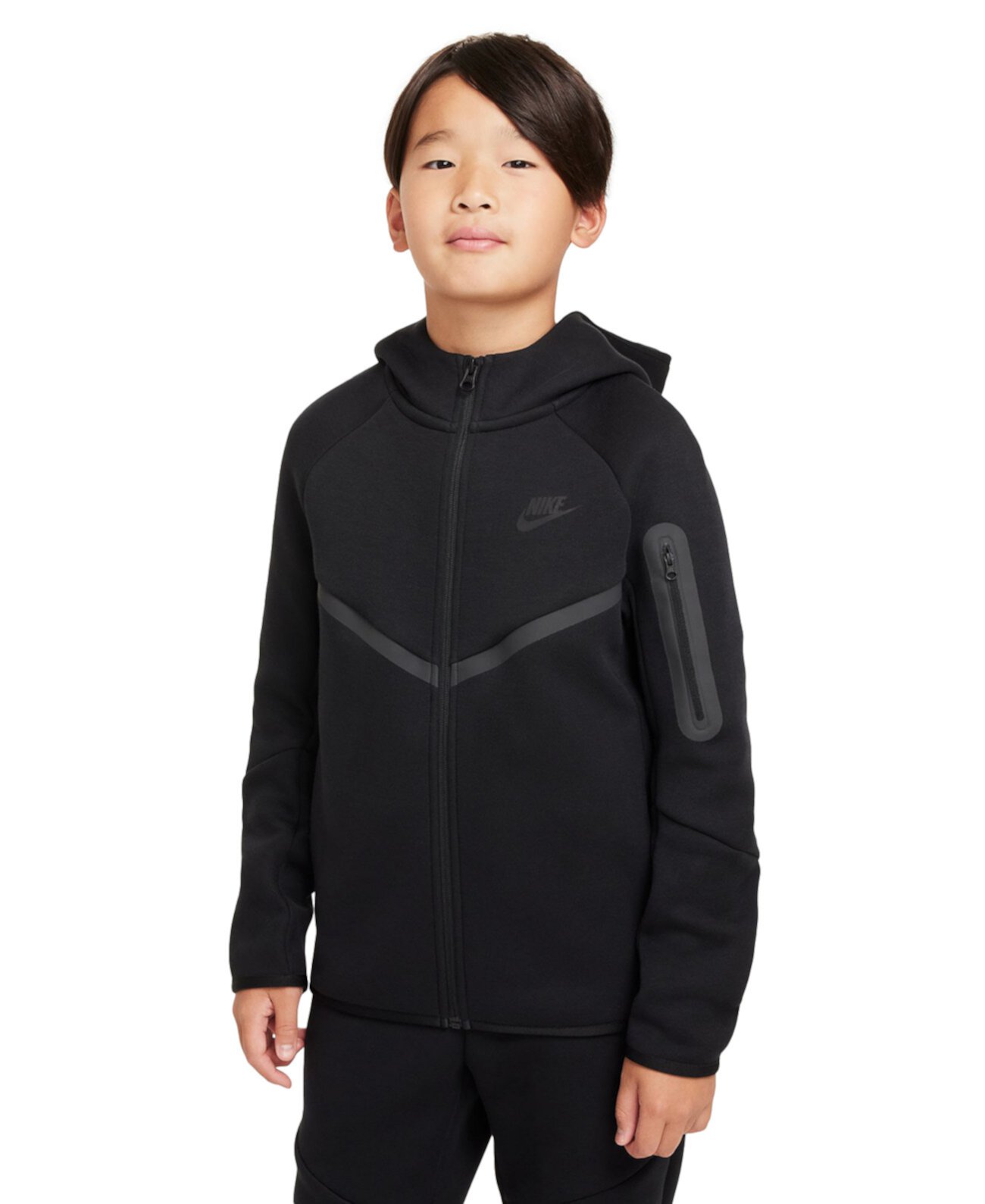 Big Boys Sportswear Full-Zip Tech Fleece Hoodie Nike