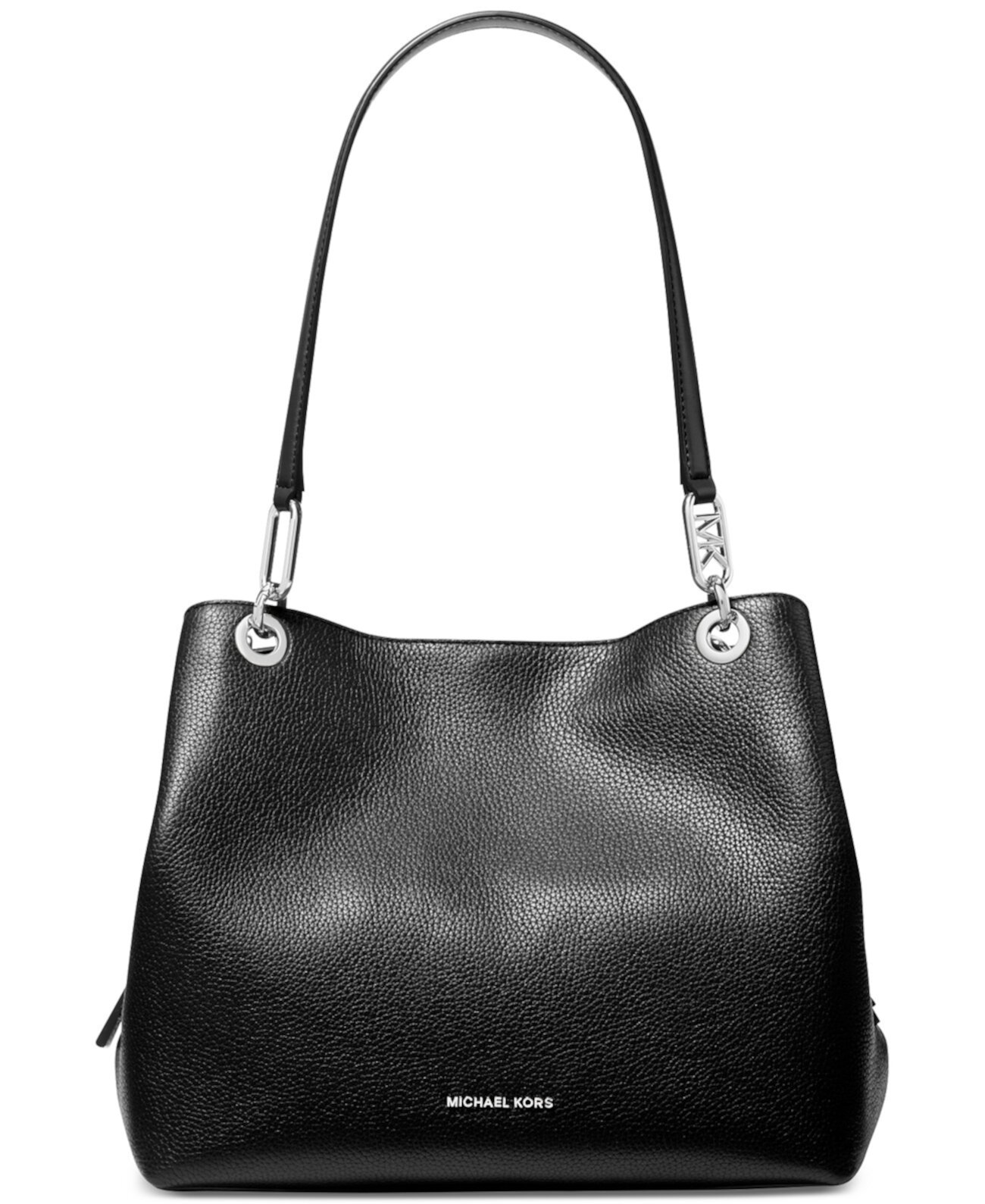 Kensington Medium Leather Shoulder Tote Michael Kors