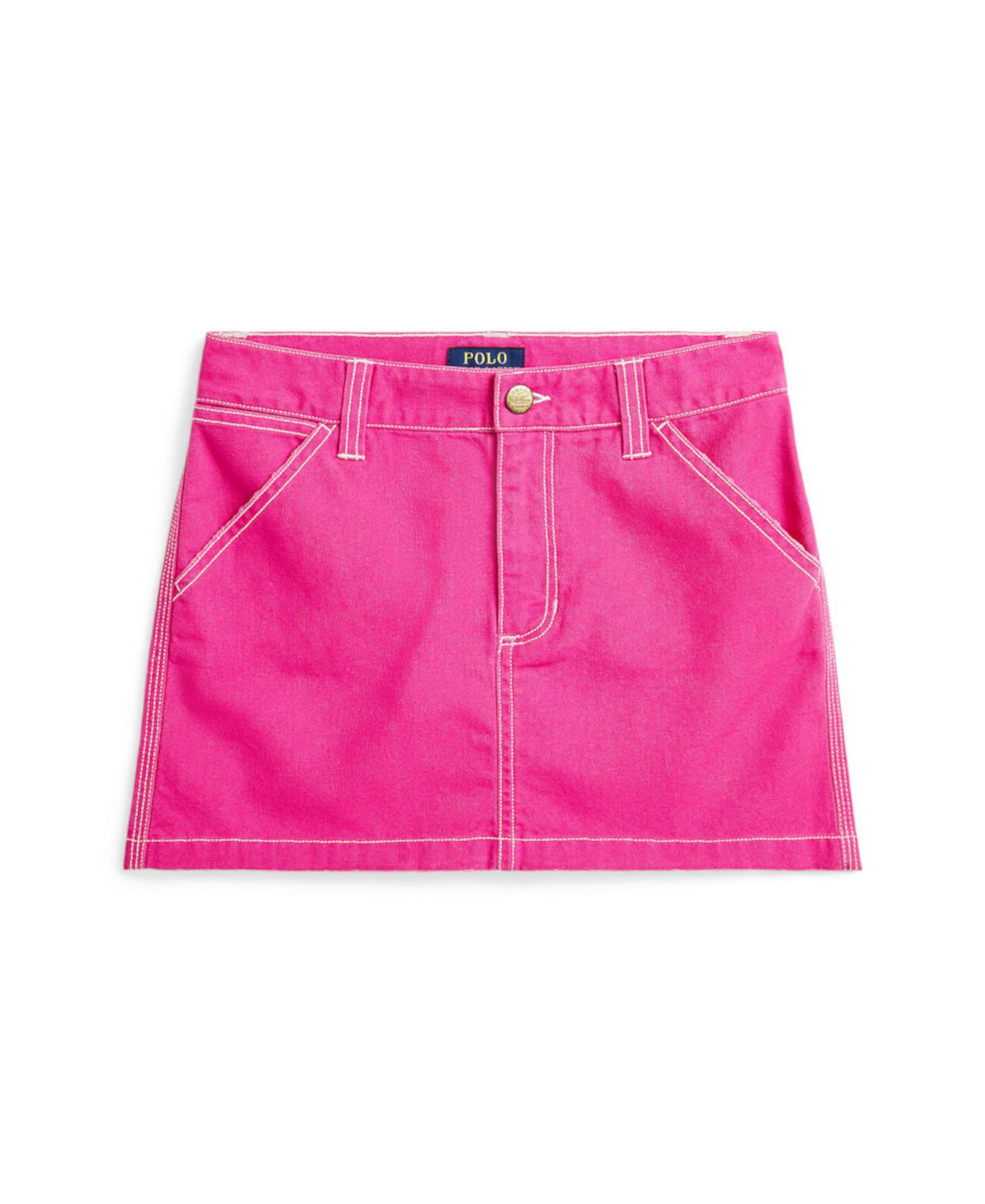 Big Girls Cotton Canvas Skirt Polo Ralph Lauren