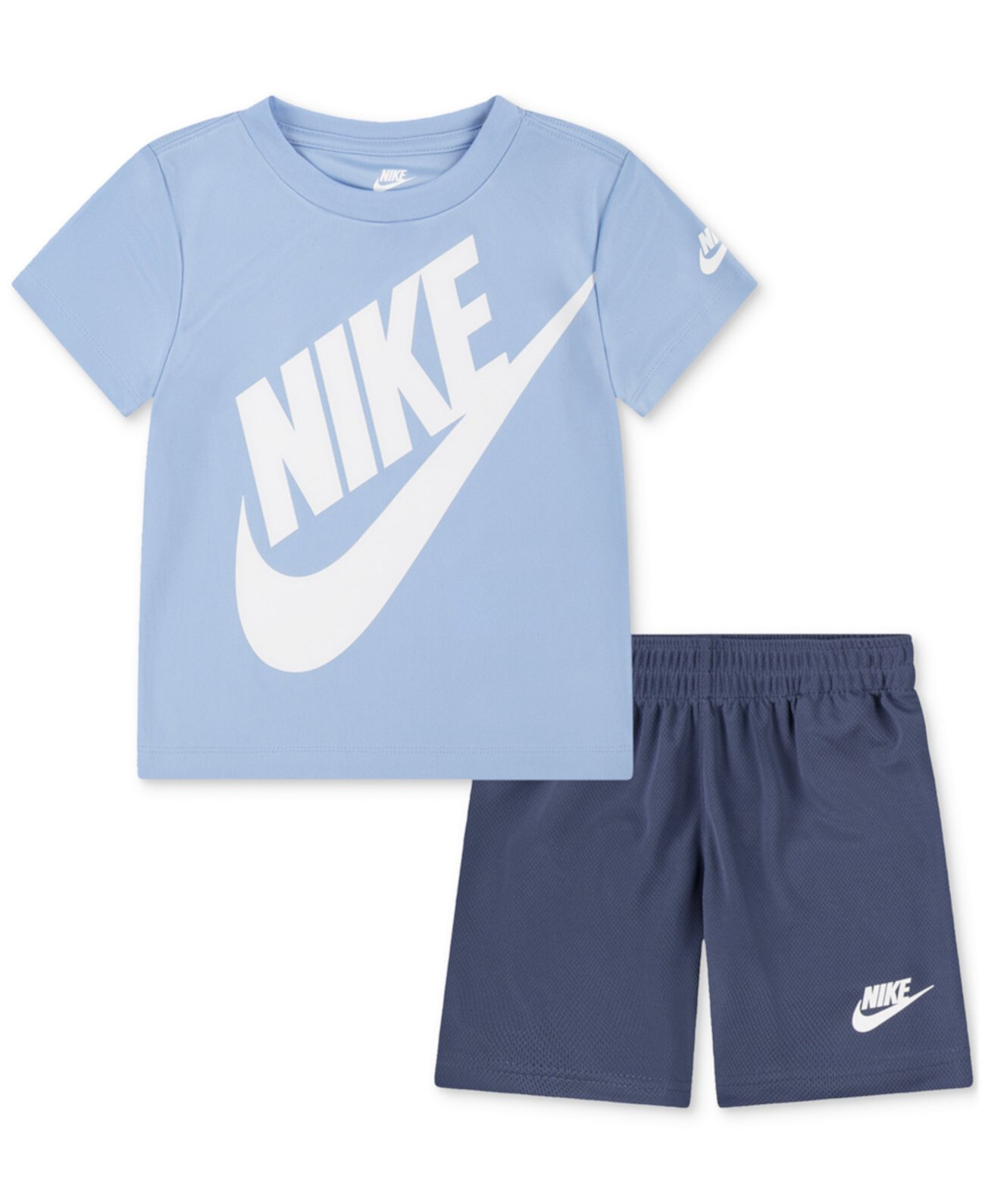 Детский комплект Футболка и Шорты Nike с графикой Futura, технология Dri-FIT Nike