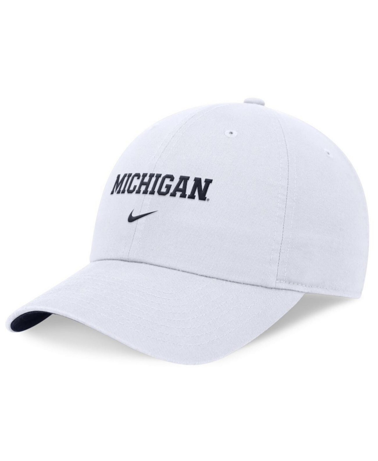 Регулируемая шапка Michigan Wolverines 2024 Sideline Club для мужчин и женщин Nike