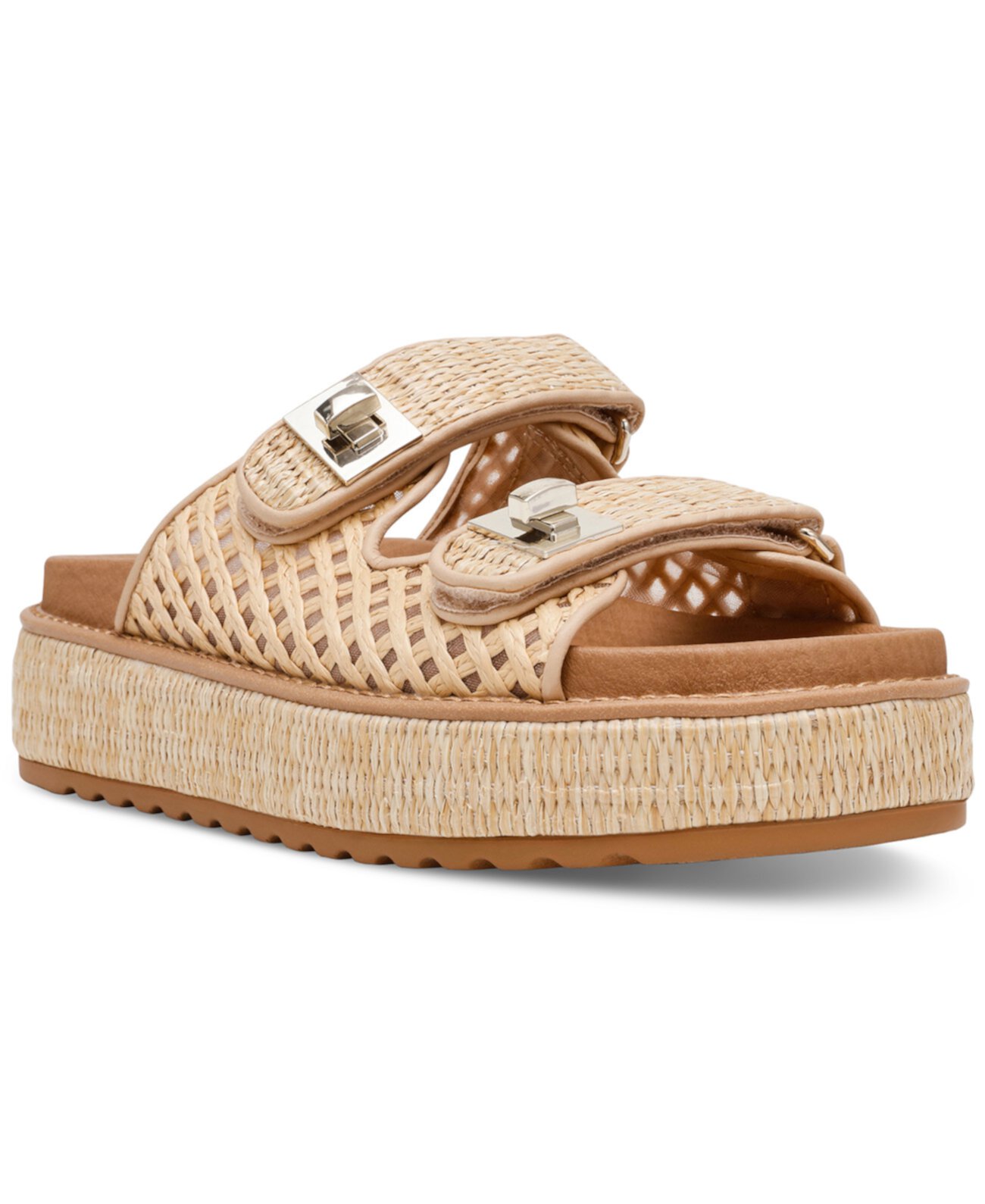 Женские сандалии с платформой и пряжкой, каблук 5 см Steve Madden Bigschmona Steve Madden