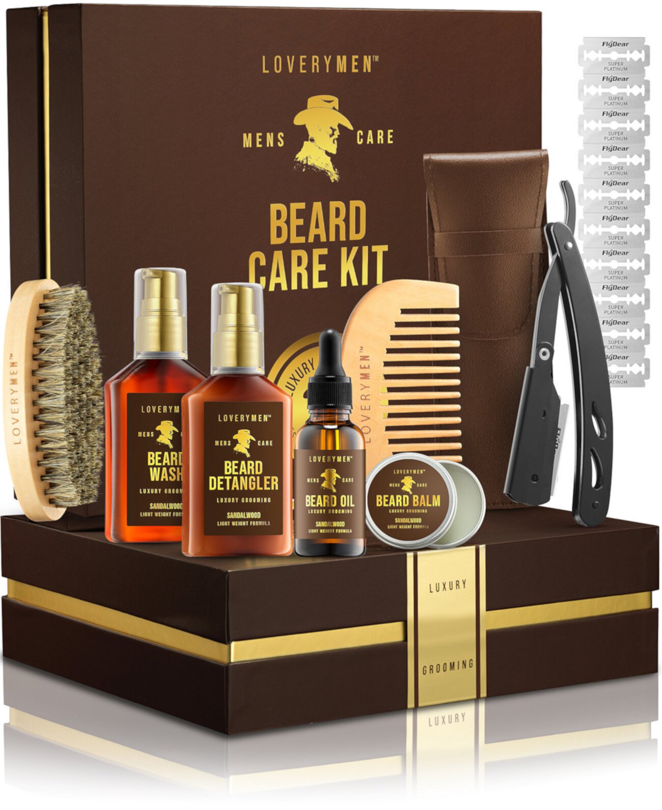 13-Pc. LoveryMen Beard Care Gift Set Lovery