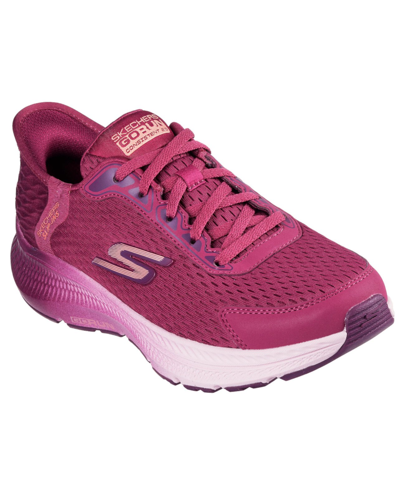 Женские кроссовки Skechers Go Run Consistent 2.0 с легким дышащим верхом и амортизацией Skechers