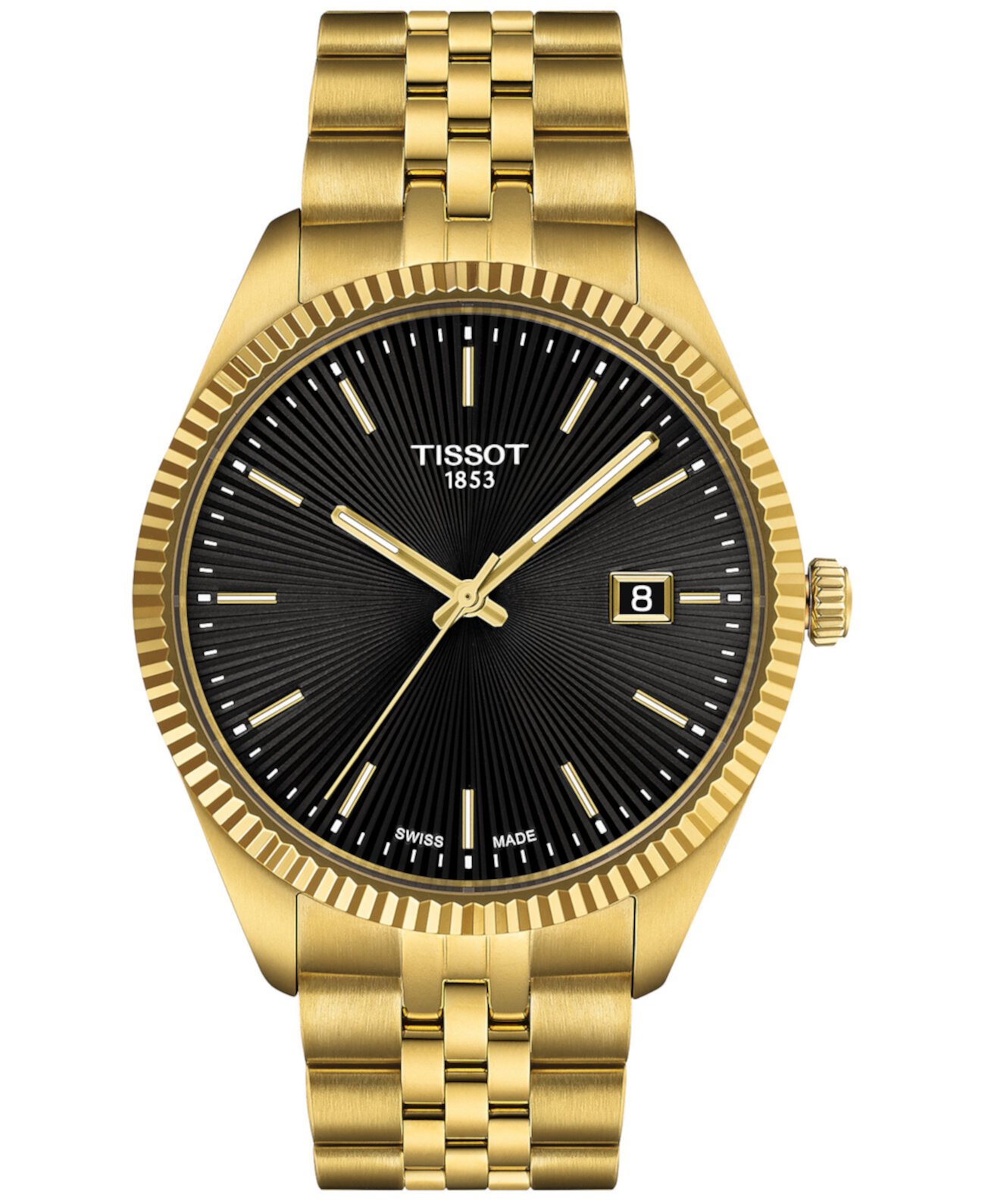 Men's Swiss Ballade Gold-Tone Stainless Steel Bracelet Watch 40mm Tissot