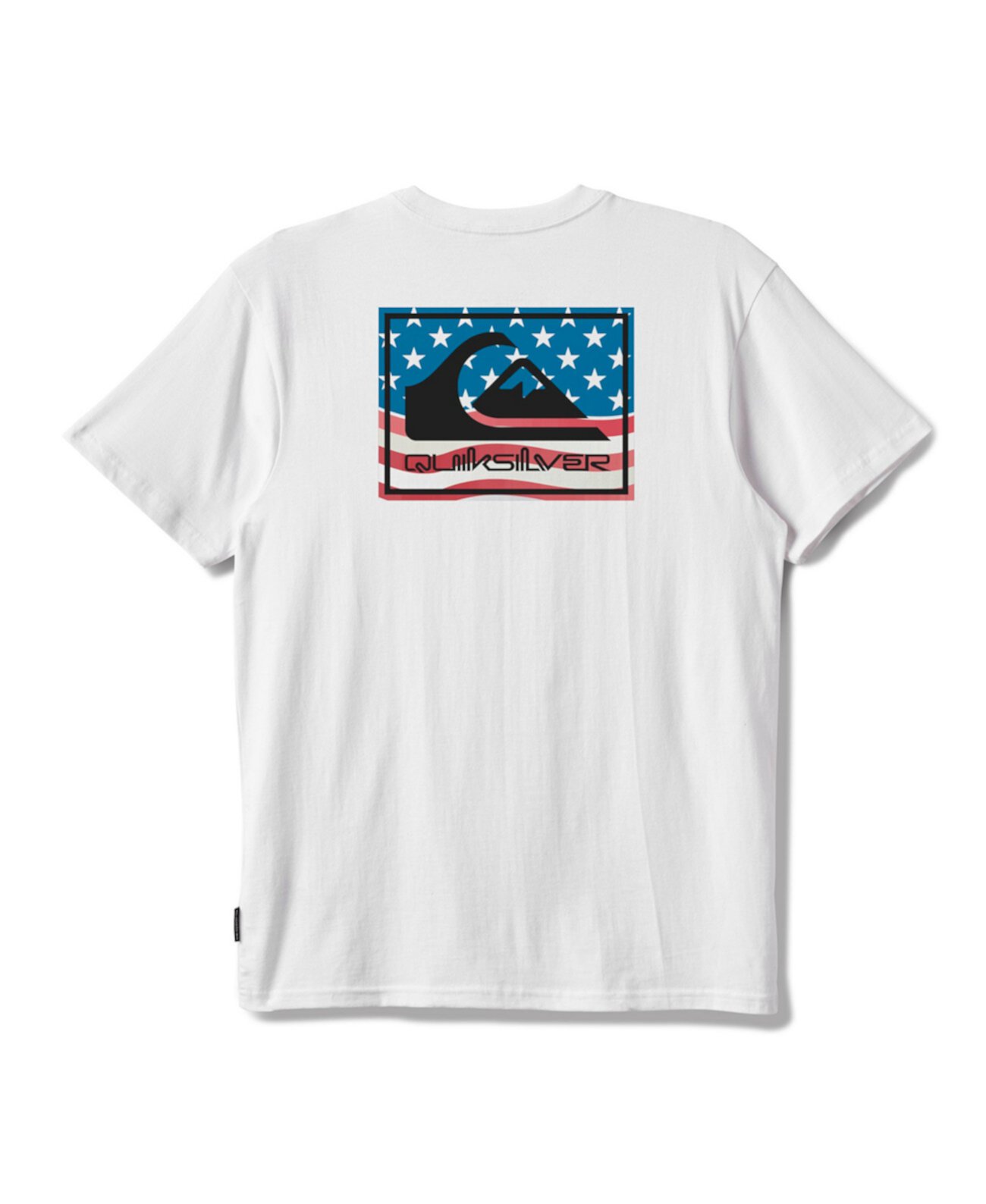 Мужская футболка Quiksilver Stars And Stripes с коротким рукавом из 100% хлопка Quiksilver