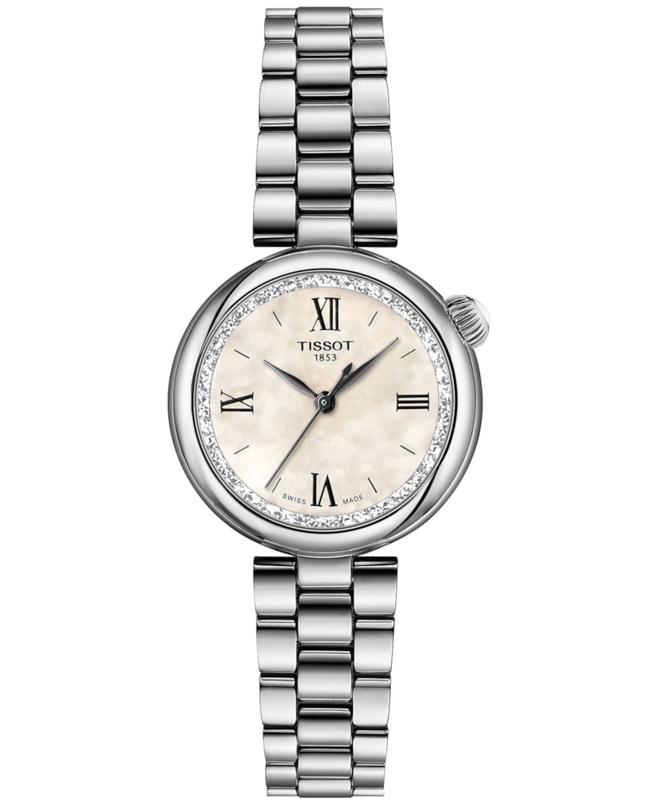 Women's Swiss Desir Stainless Steel Bracelet Watch 28mm Tissot