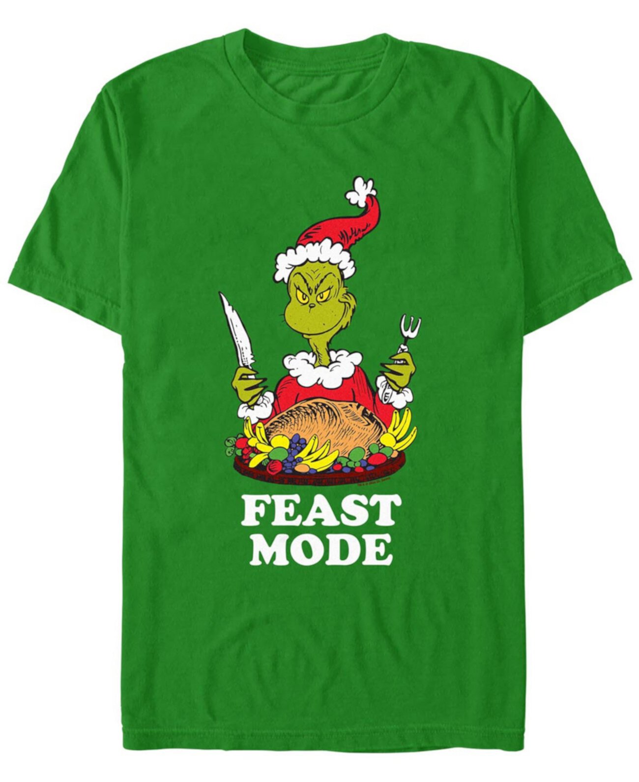 Men's Grinch Feast Short Sleeve T-Shirt FIFTH SUN