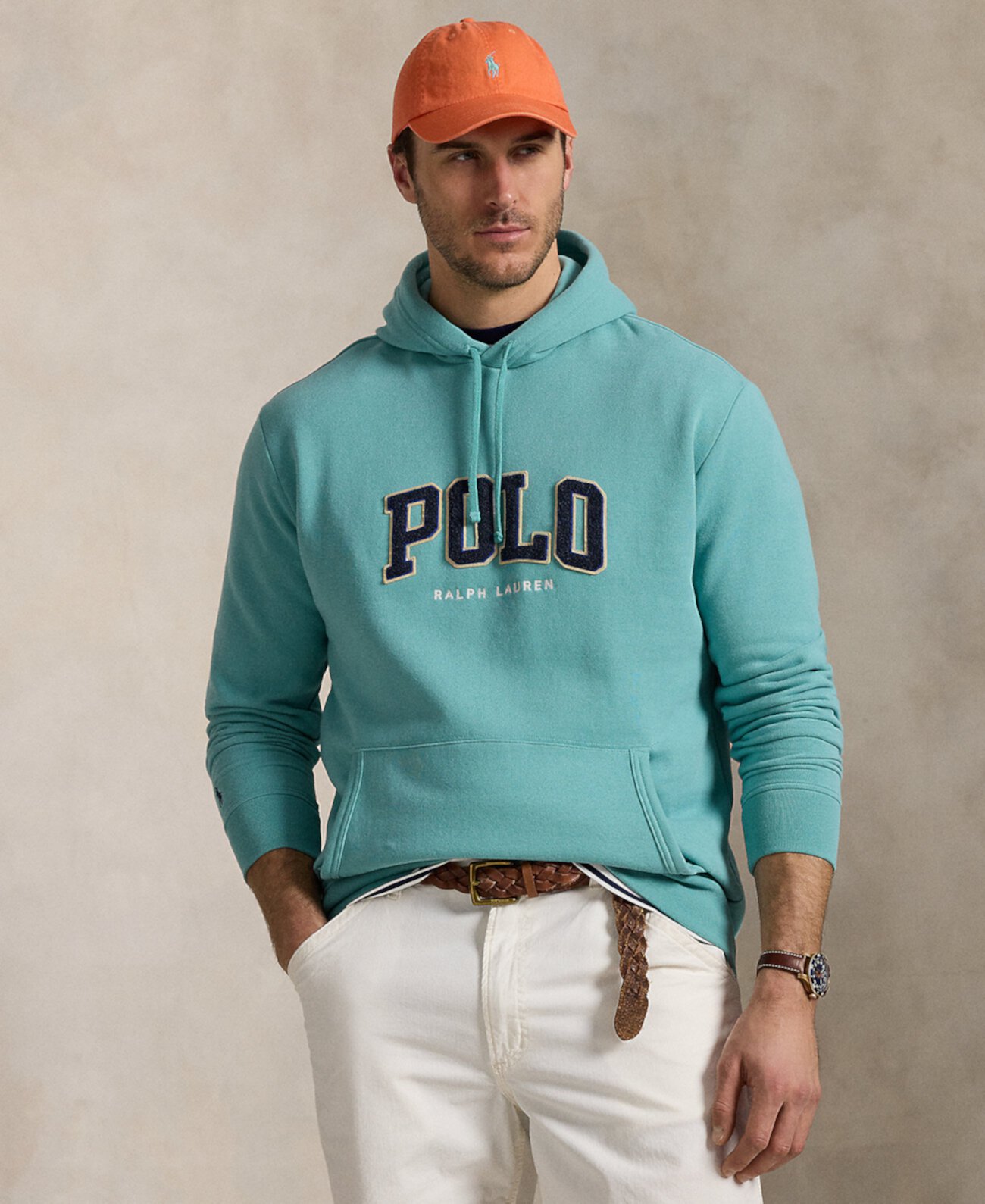 Мужское худи Big & Tall из флиса с логотипом Polo Ralph Lauren Polo Ralph Lauren