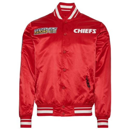 Сатиновая куртка Pro Standard Kansas City Chiefs Turn It Up в размере M с 3D вышивкой Pro Standard