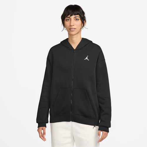 Худи Jordan Brooklyn Fleece Full-Zip 24 из 80% хлопка, с карманами и классической застёжкой Jordan