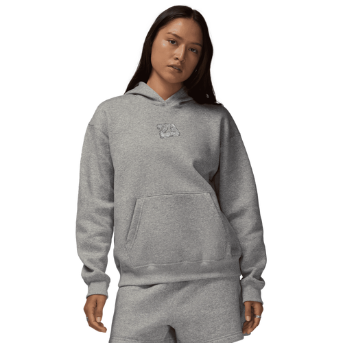 Худи Jordan Brooklyn Fleece Pullover 24 Gel из 80% хлопка и 20% полиэстера Jordan