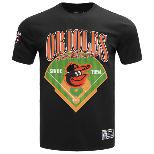 Футболка Pro Standard Orioles Homerun из 94% хлопка с 3D-вышивкой Pro Standard