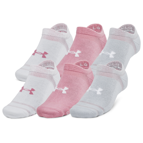 Носки Under Armour Essential Cushion без резинки, 6 пар, влагоотводящие Under Armour