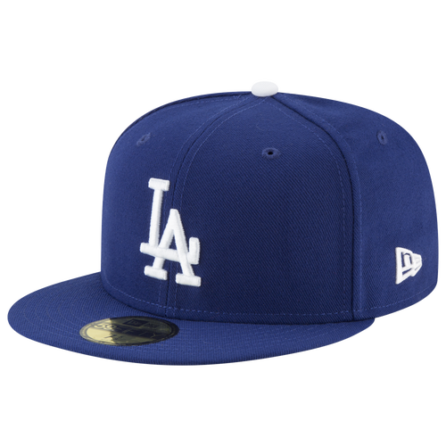 Кепка чемпионов MLB World Series 24 с логотипом Dodgers, 100% из полиэстера New Era