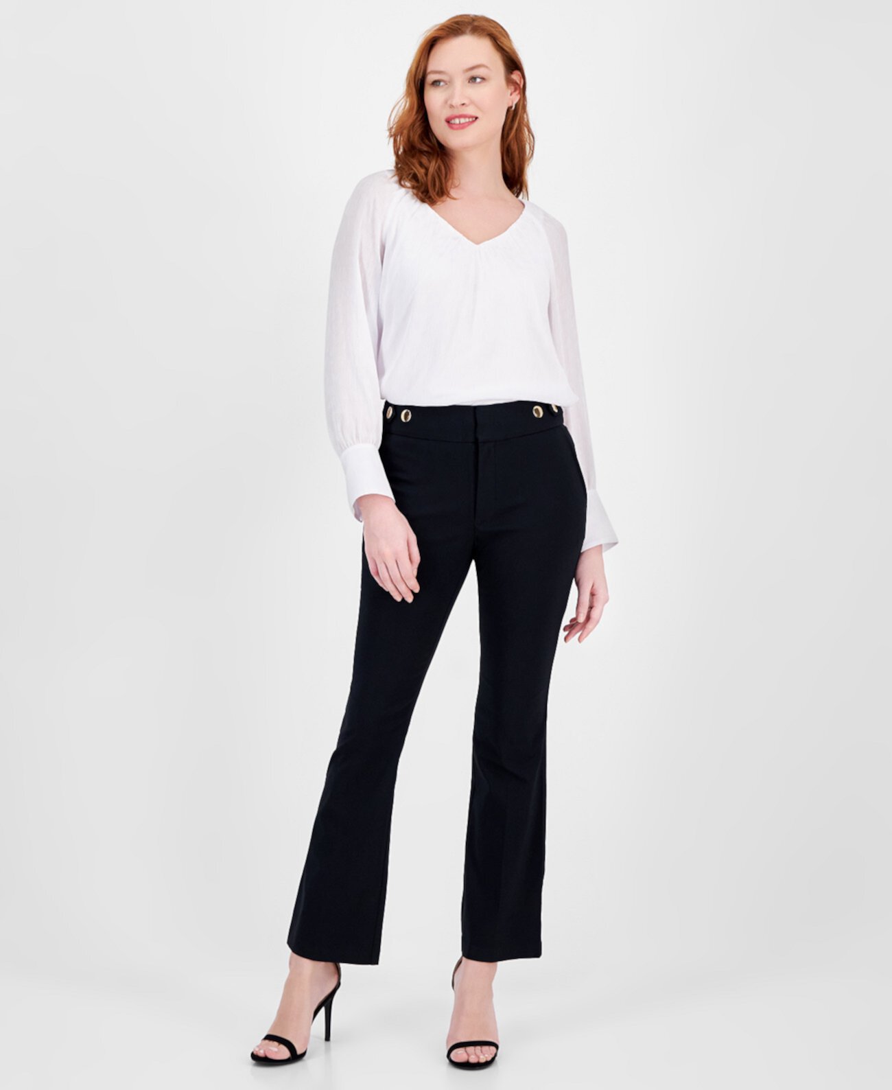 Women's Mid-Rise Bootcut Pants, Exclusively at Macy's I.N.C. International Concepts