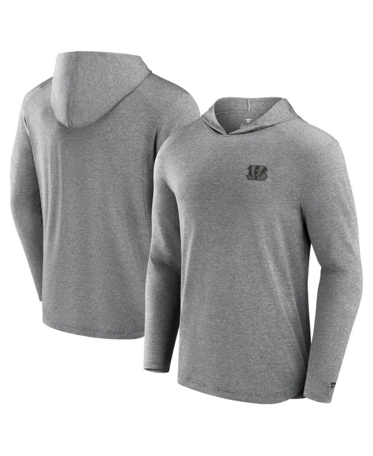 Men's Gray Cincinnati Bengals Front Office Tech Lightweight Hoodie T-Shirt Fanatics