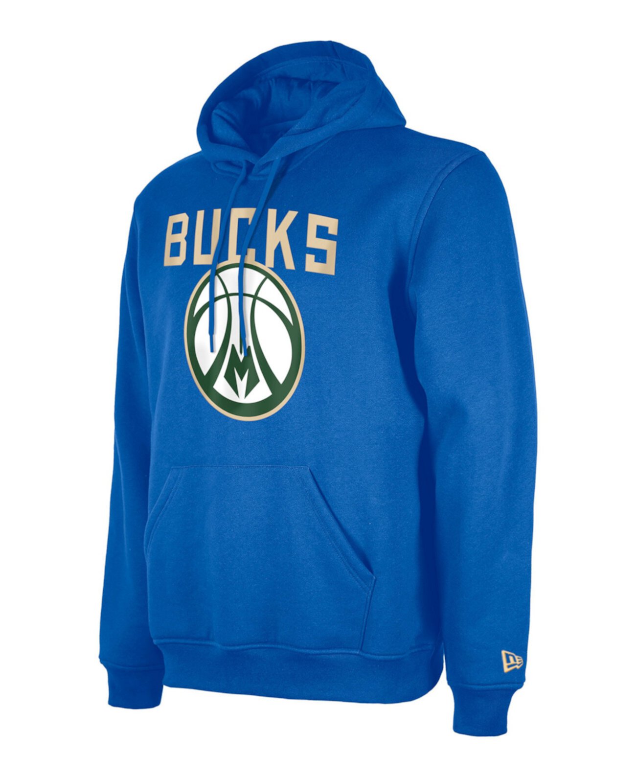 Мужское худи с капюшоном и длинными рукавами Milwaukee Bucks 2024/25 City Edition New Era