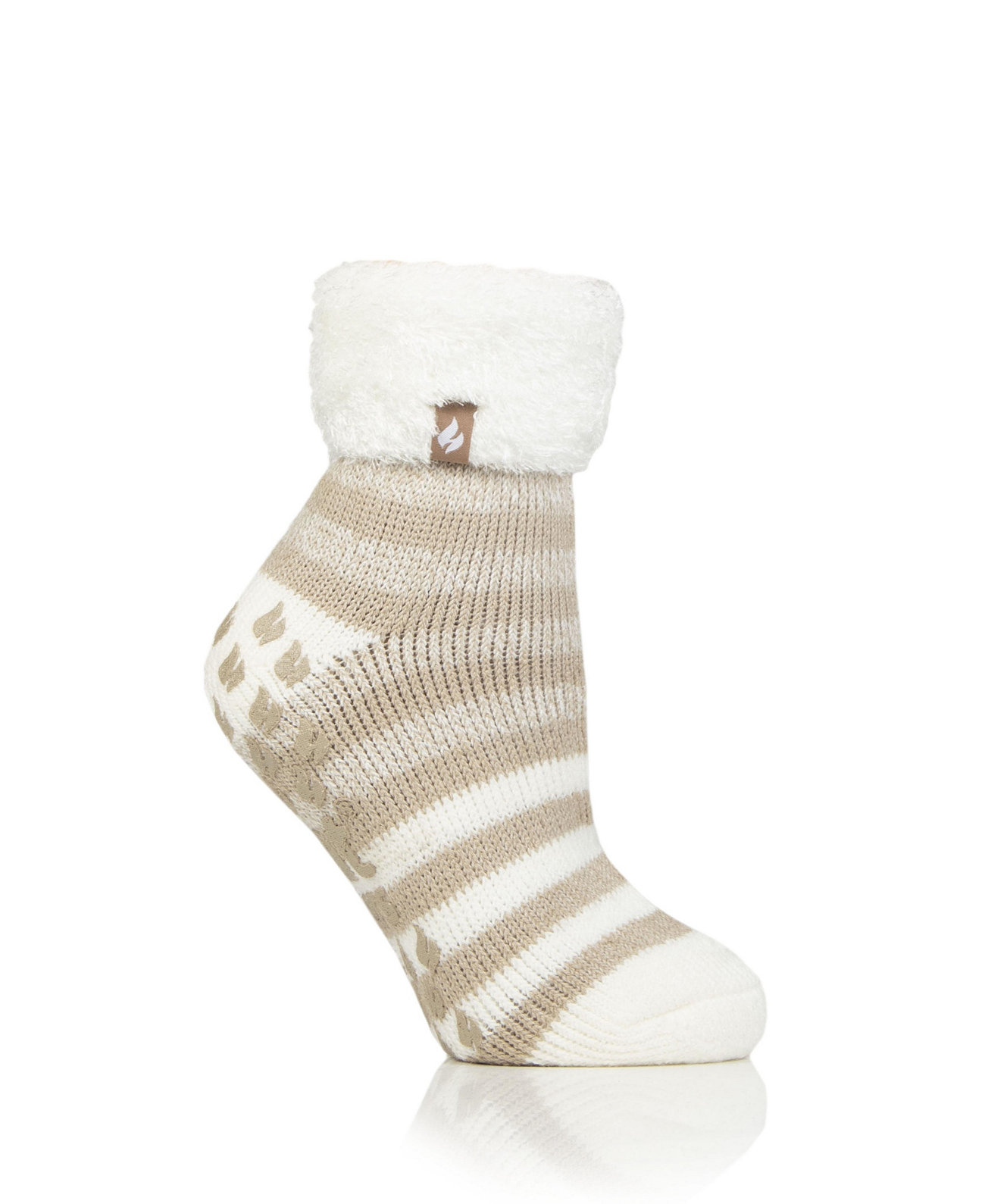 Aberfeldy Stripe Lounge Socks Heat Holders