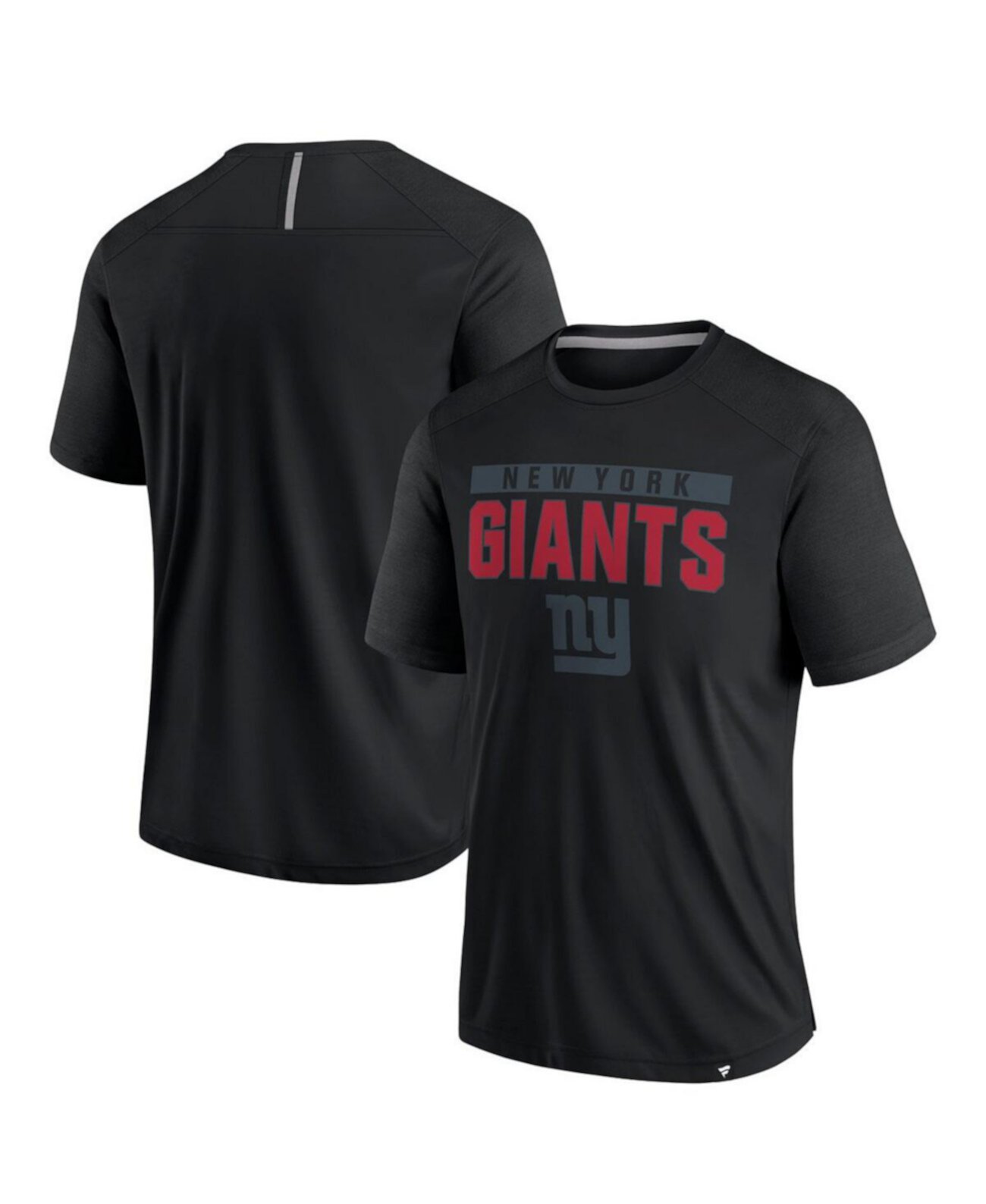 Men's Black New York Giants Defender Blackout T-shirt Fanatics