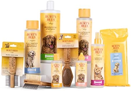 Burt's Bees for Pets Deodorizing Spray for Dogs with Apple and Rosemary, 6pk, 99.7% Natural Origin Formulas, Waterless Dog Shampoo - Gentle Dry Shampoo for Dogs, Best Dog Shampoo, 6pk, 10 oz Burt's Bees for Pets