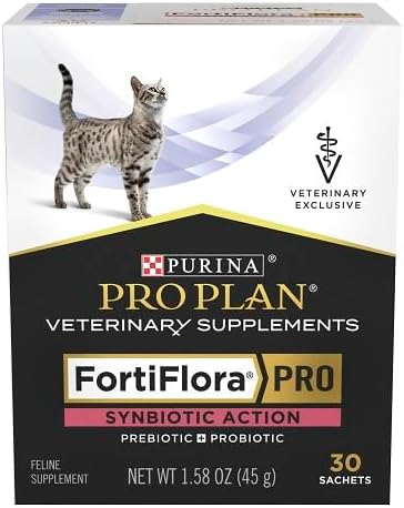 Пробиотик FortiFlora для кошек с поддержкой иммунитета — 30 пакетиков по 3 г Pro Plan Veterinary Diets