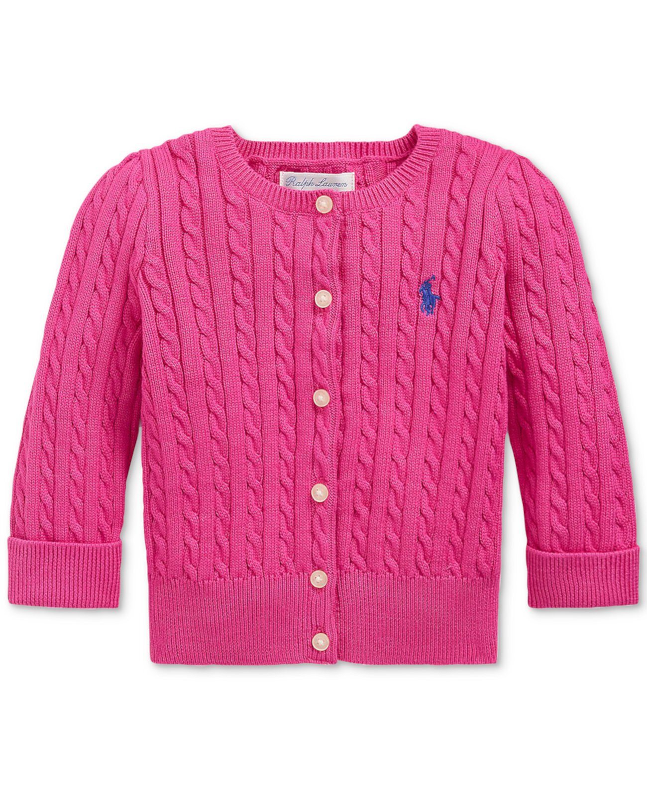 Baby Cotton Cable-Knit Cardigan Polo Ralph Lauren