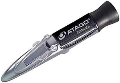 Atago 2353 MASTER-53M Hand-Held Refractometer, Manual Temperature Compensation, Brix 0.0 to 53.0% Atago