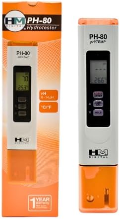 HMDPHM80 Digital pH/Temperature Meter HM Digital