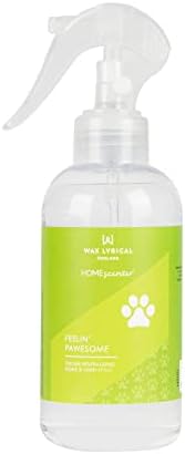 Wax Lyrical Home Scenter Feelin' Pawsome Room Spray by Wax Lyrical | Pet Odor Eliminator for Strong Odor | Floral Deodorizer for Dog or Cat Pee Smells on Furniture | Pet Air Freshener | Puppy Supplies Wax Lyrical