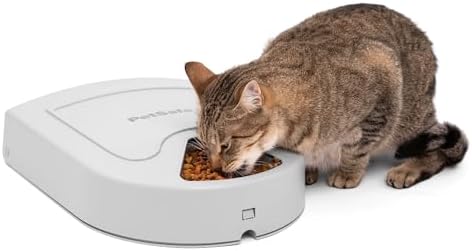 PetSafe Automatic Dog Feeder, 5 Meals, 40 oz Capacity, Plastic, for Dry Food, Multiple Pets PetSafe