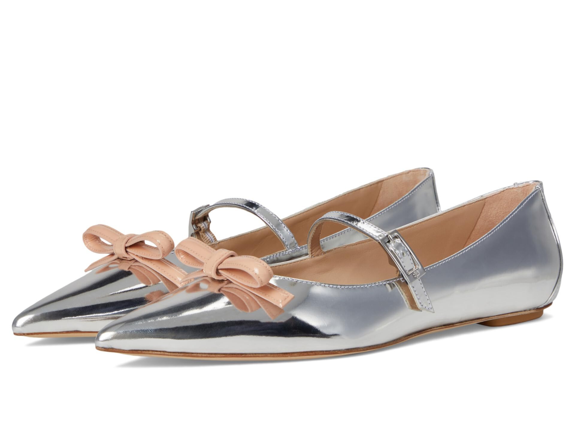 Туфли Stuart Felicity Mary Jane с adjustable slingback и лакированной кожей Stuart Weitzman