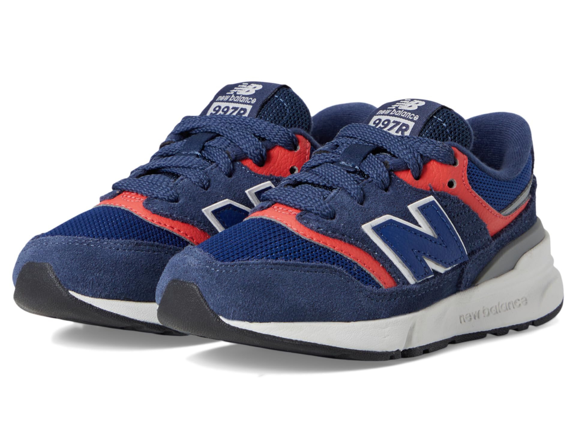 Кроссовки New Balance Kids 997R с комфортной резиновой подошвой и стильным дизайном New Balance Kids