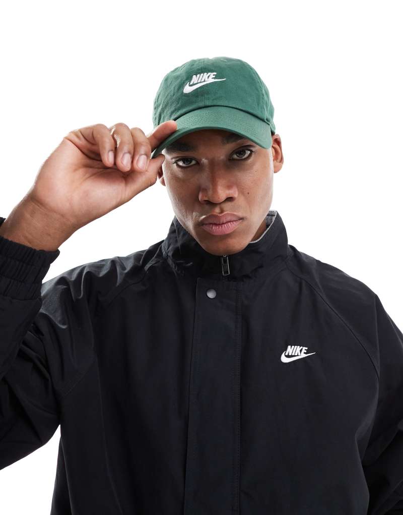 Nike Futura logo cap in green Nike