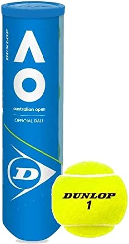 Теннисные мячи Australian Open Extra Duty All-Court с HD Core, 3 мяча в банке (2 банки) Dunlop