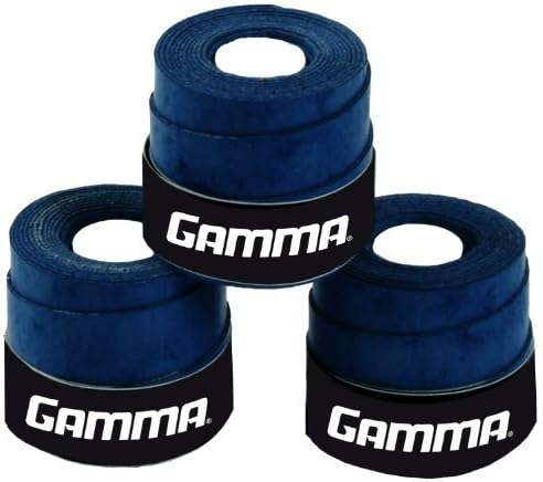 Грипса Gamma Pro Wrap - 15 штук, комфорт и высокая прочность, влагопоглощение для тенниса и паддл-болла Gamma