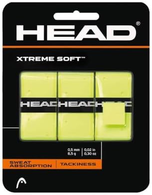 Xtreme Soft Грипсы для теннисной ракетки 3 шт, эластомерный материал, белый Head