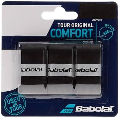 Грипсы BABOLAT Tour Original X3, 3 шт., влаговлагоотведение, черные Babolat